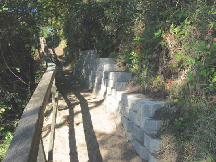Beach Retaining Wall