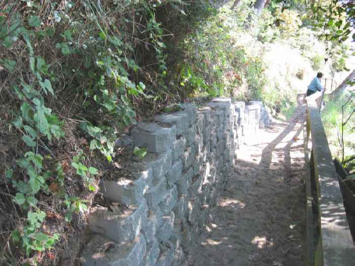 Retaining wall